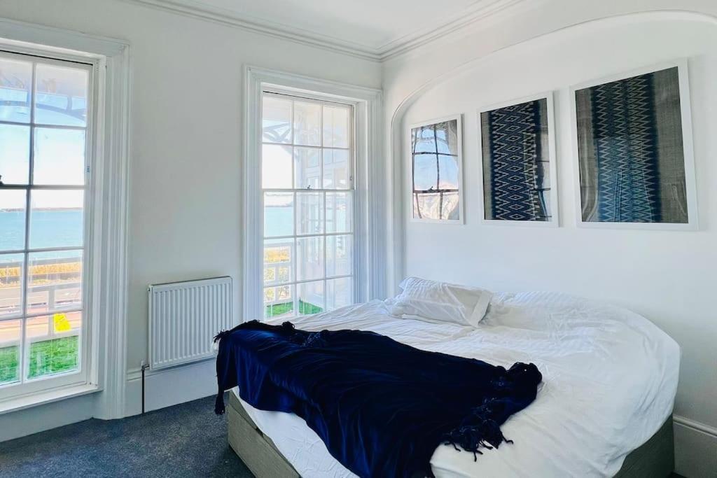 Flat 4 Marine Parade House, 1 East Cliff- Next To Dover Port, White Cliffs, Beach, Castle Extérieur photo