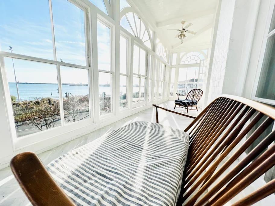 Flat 4 Marine Parade House, 1 East Cliff- Next To Dover Port, White Cliffs, Beach, Castle Extérieur photo