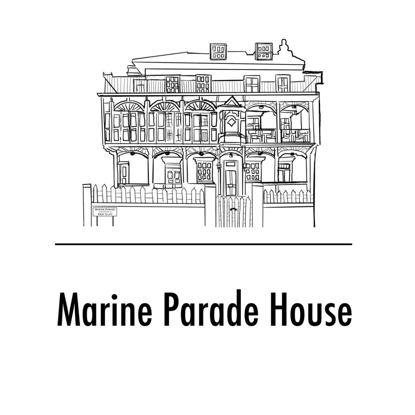 Flat 4 Marine Parade House, 1 East Cliff- Next To Dover Port, White Cliffs, Beach, Castle Extérieur photo
